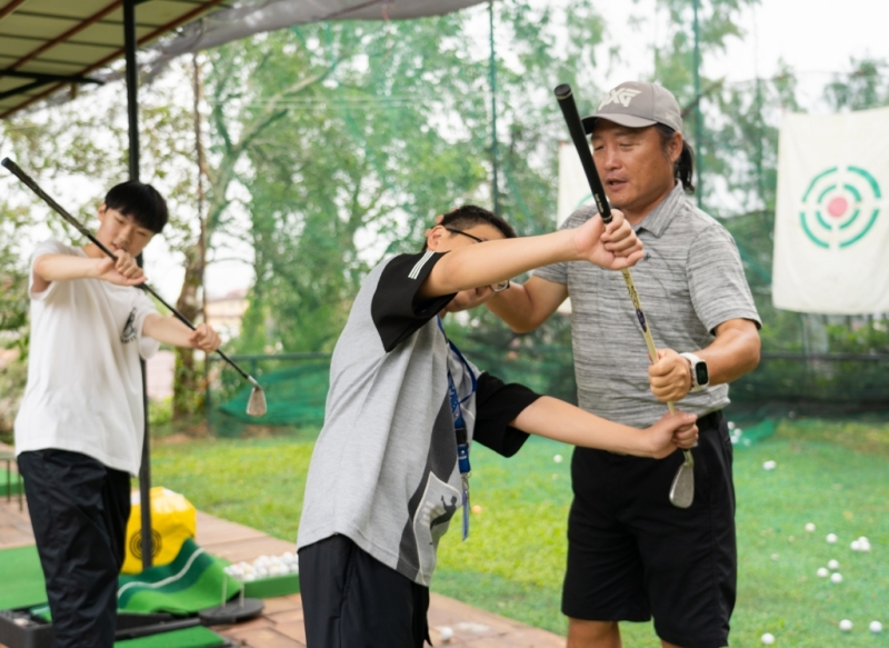 フィリピン留学 Cebu21 - Baguio JIC Premium campus-Golf-24